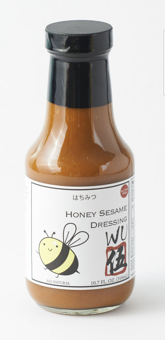 WU HONEY SESAME GINGER DRESSING